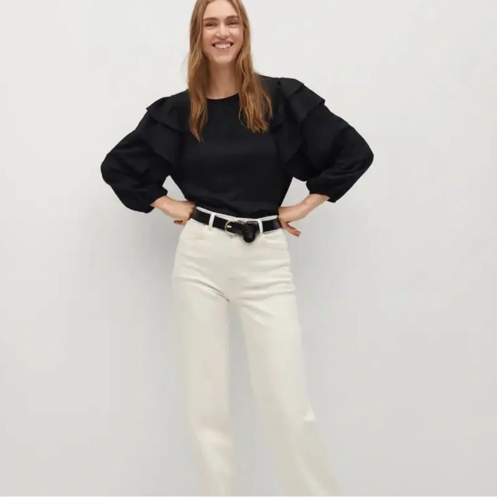 Mango Ruffled Blouse - Picture 2 of 5